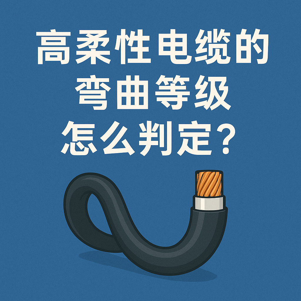 高柔性电缆的弯曲等级怎么判定？