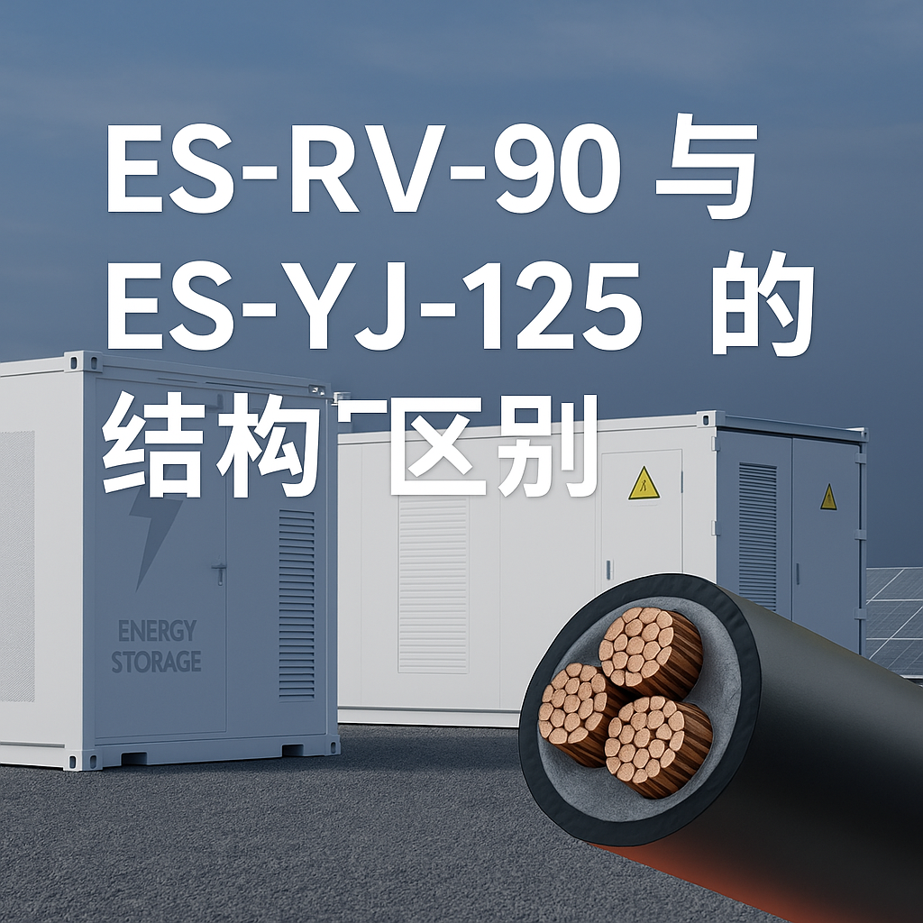 ES-RV-90 和 ES-YJ-125 的结构有什么区别？